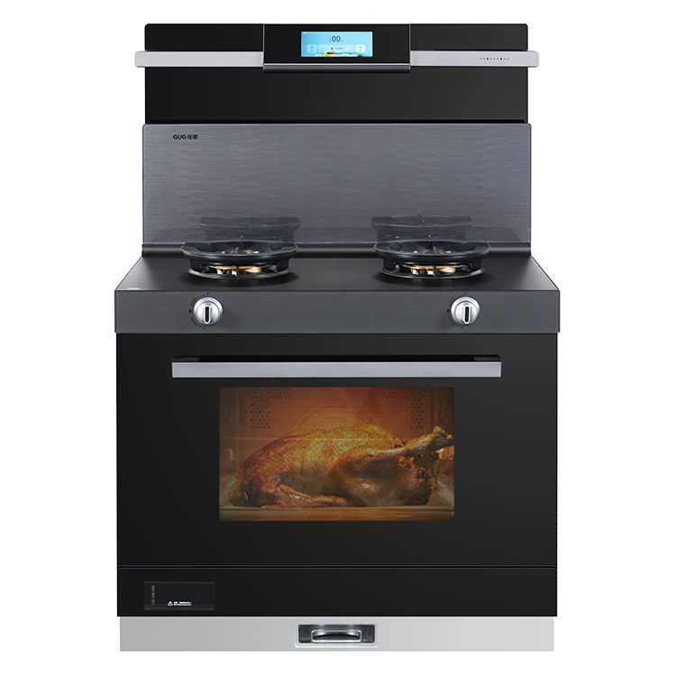 A7ZK语音彩屏智能双控蒸烤一体集成灶