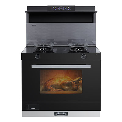 A3SZK智能彩膜屏蒸烤一体集成灶