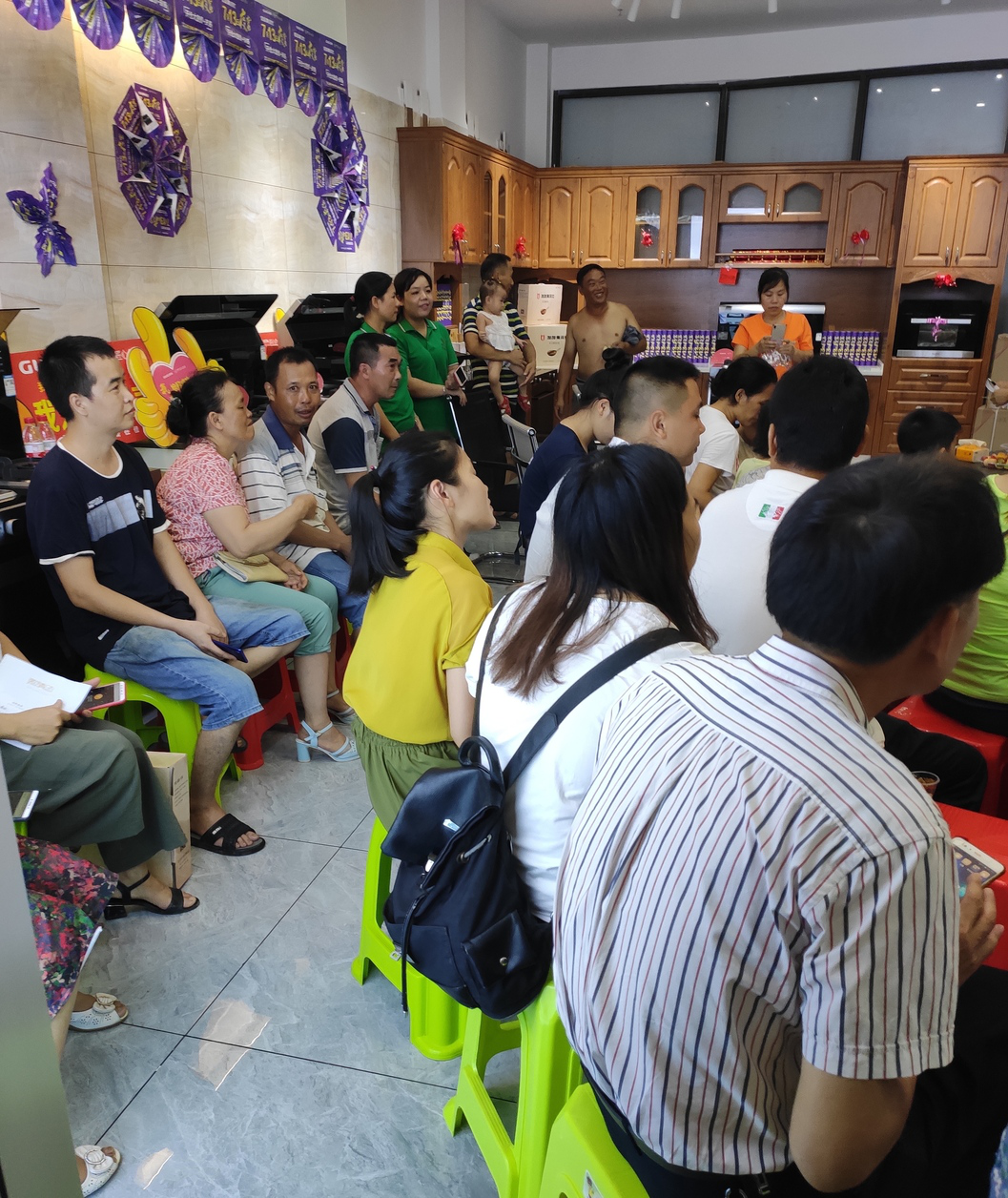 佳歌集成灶广西扶绥专卖店夜宴活动圆满成功