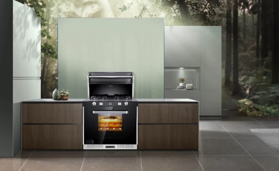 有了佳歌蒸烤消一体集成灶，与繁重家务解绑！