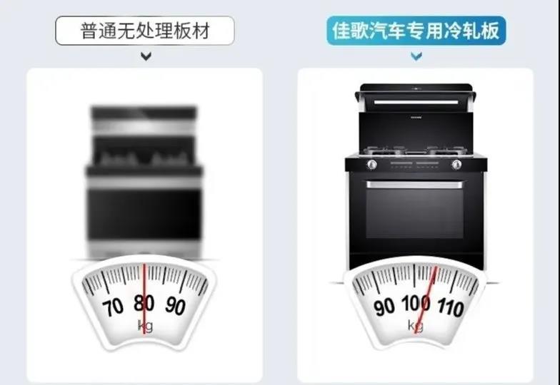 佳歌集成灶，看得见的真材实料！