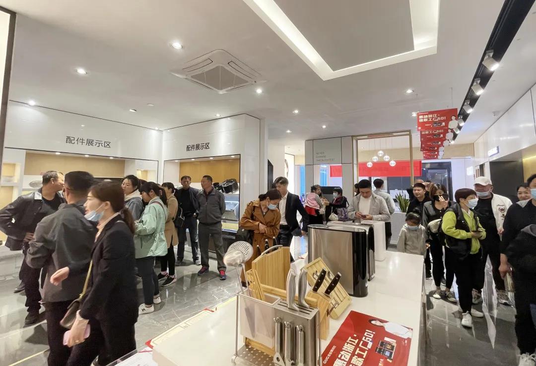 火爆全省，盛况空前|热烈庆祝佳歌集成灶浙江厂购节圆满成功！