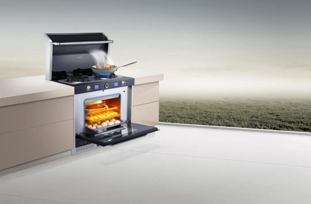 拥有佳歌蒸烤一体集成灶，轻松吃上真·鸡腿面包！