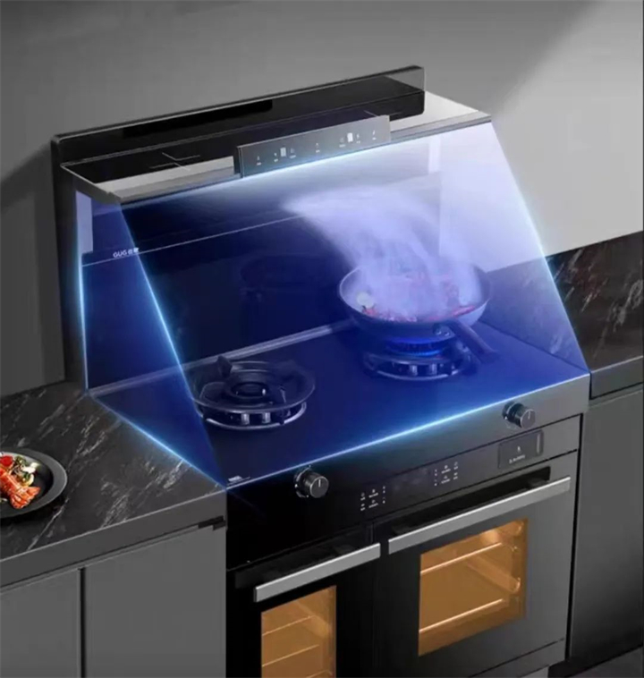 佳歌双蒸一烤集成灶，提升您的厨房幸福感！